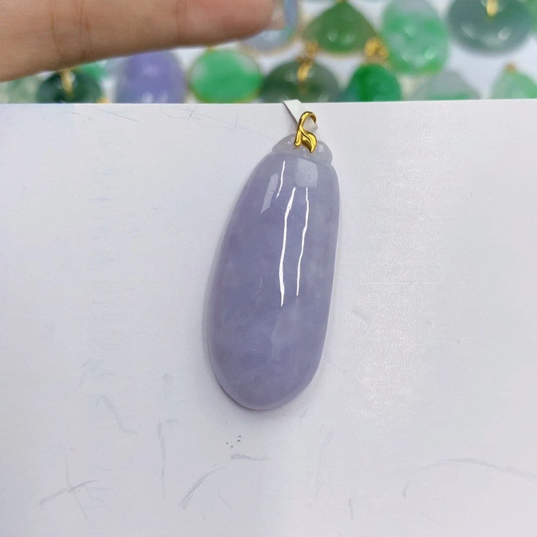 珍***珠颈饰18K金镶嵌翡翠翡翠