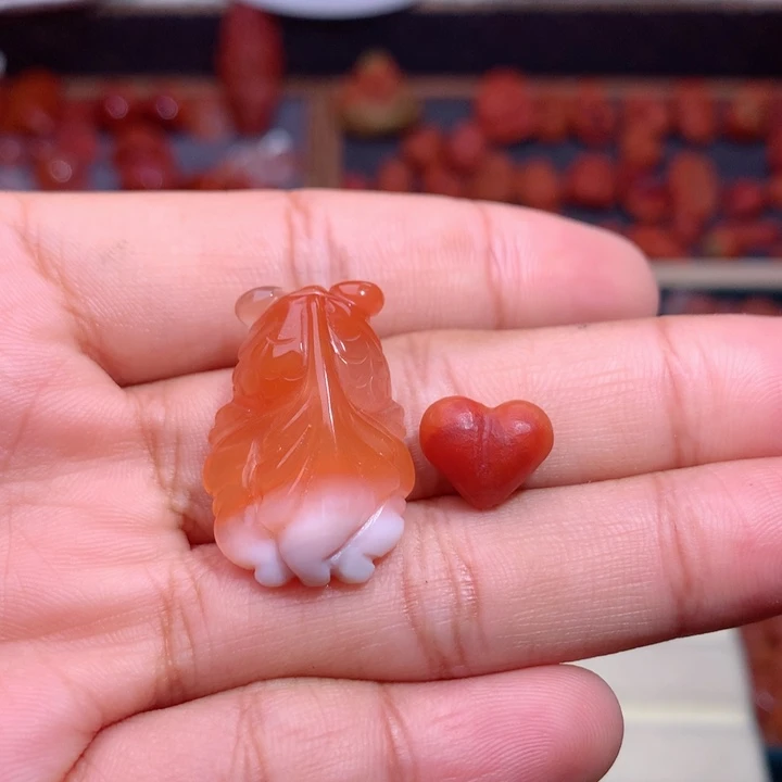 第****南红玛瑙未镶嵌南红金屁