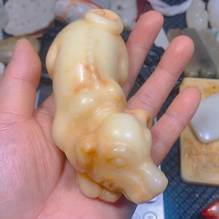 未镶嵌手链和田玉（糖玉）