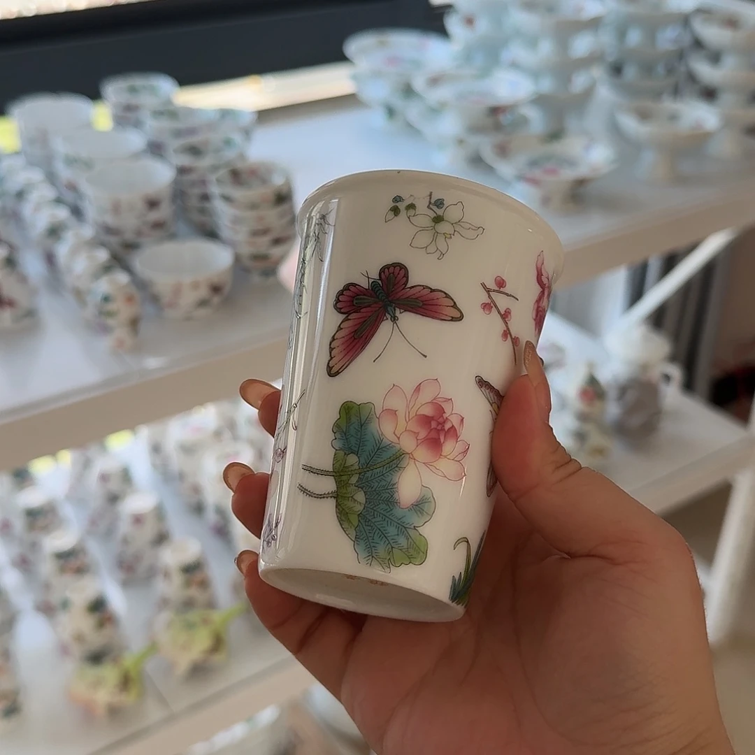 珐琅彩主人杯茶具系列