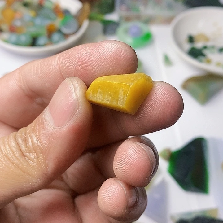 翡翠散珠天然翡翠A货