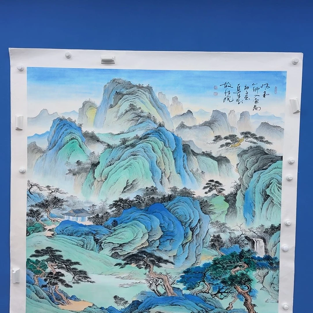 国画多次参加国内外大型