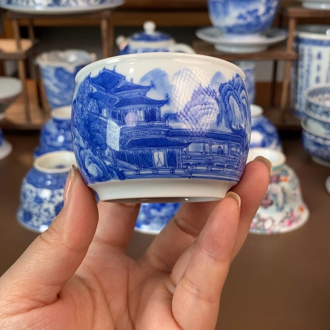 景德镇陶瓷手工手绘