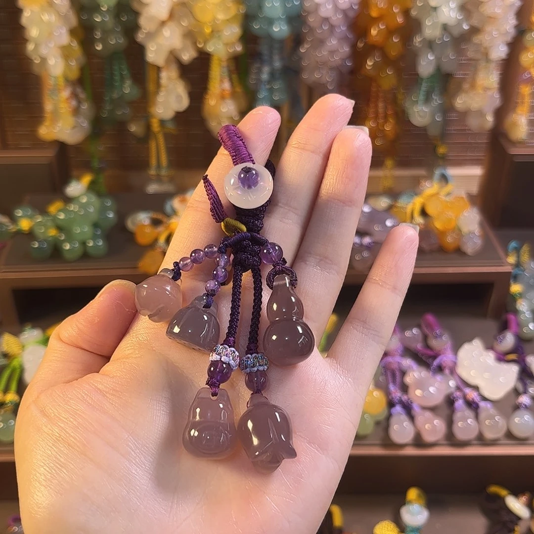 玛瑙/玉髓未镶嵌车挂