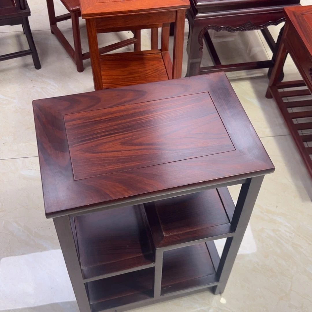 紫檀木类端景台电话几