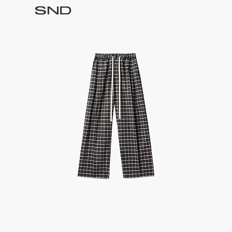 【ETHOR 设计师品牌】SND AW25 格纹系带长裤女款