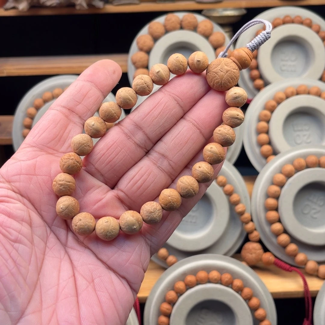 凤眼菩提吊坠10.5-10.9粉红皮同树籽福利