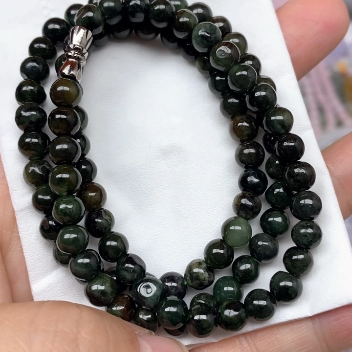 翡翠未镶嵌颈饰02号