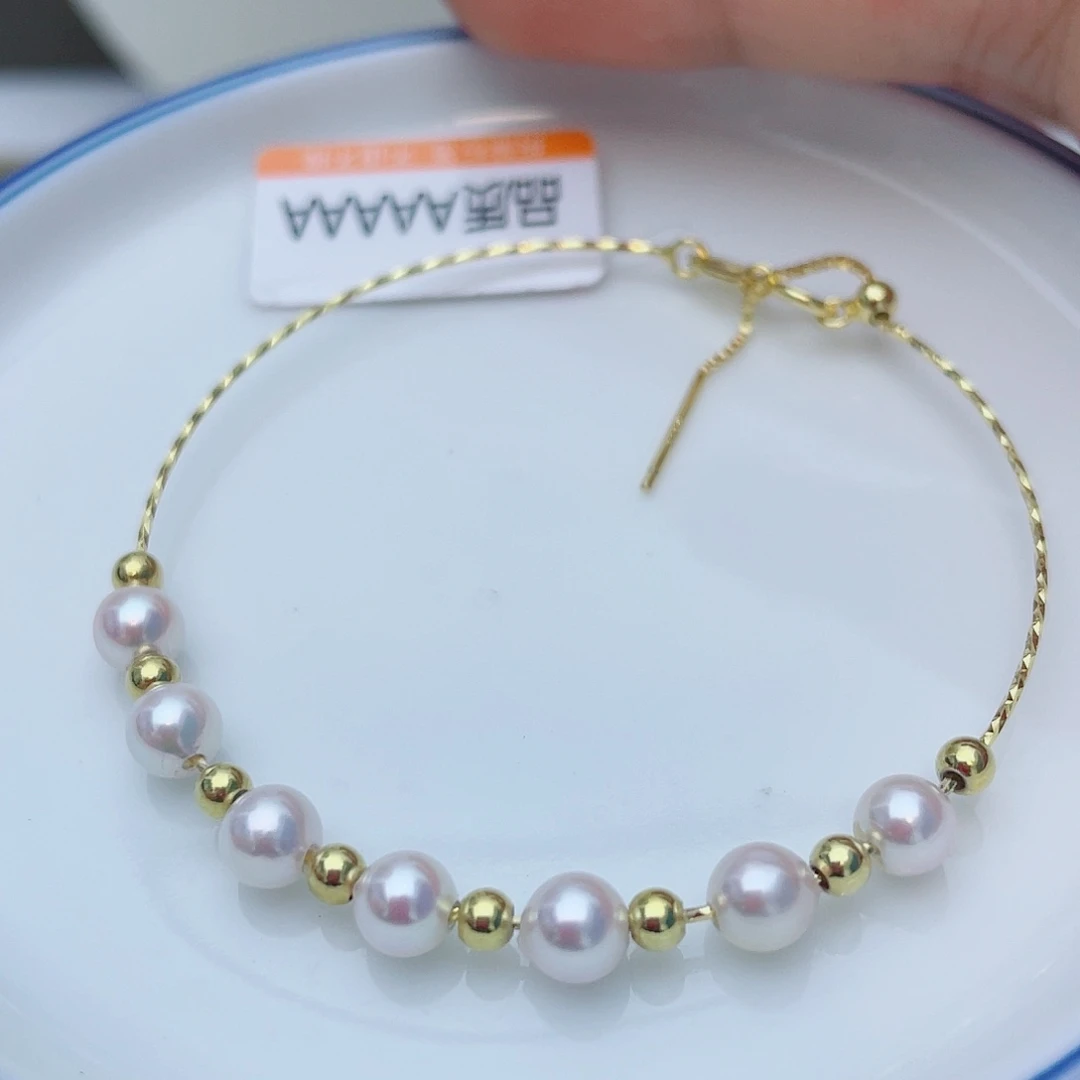 海水珍珠未镶嵌手镯w41