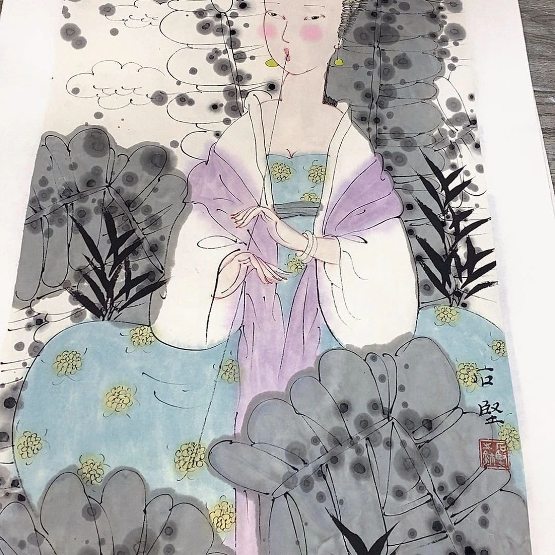 国画书画作品欣赏？书画作品欣赏？