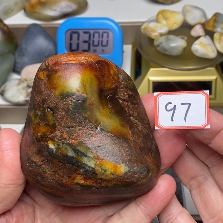 未镶嵌和田玉把件调*97