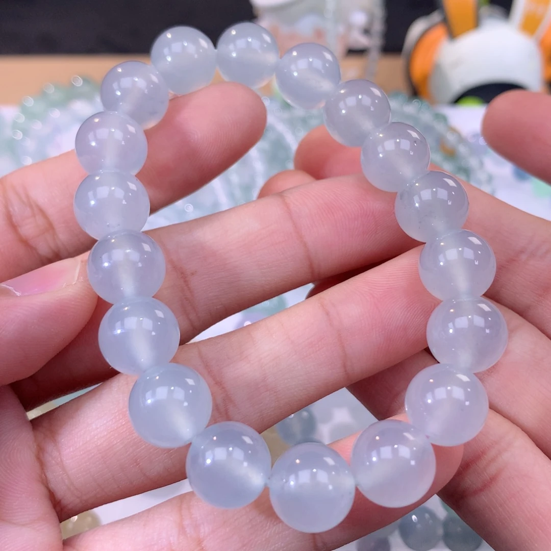 翡翠手链未镶嵌卡11.3m m