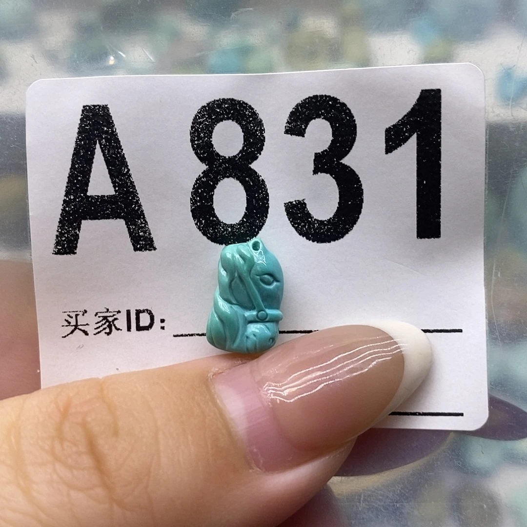 未镶嵌绿松石绿松石配饰定制