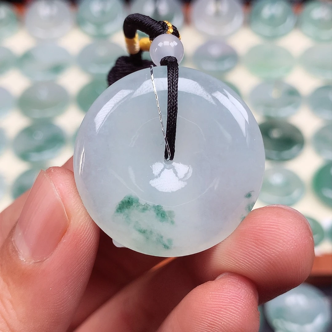 颈饰未镶嵌翡翠32.8-5.5mm