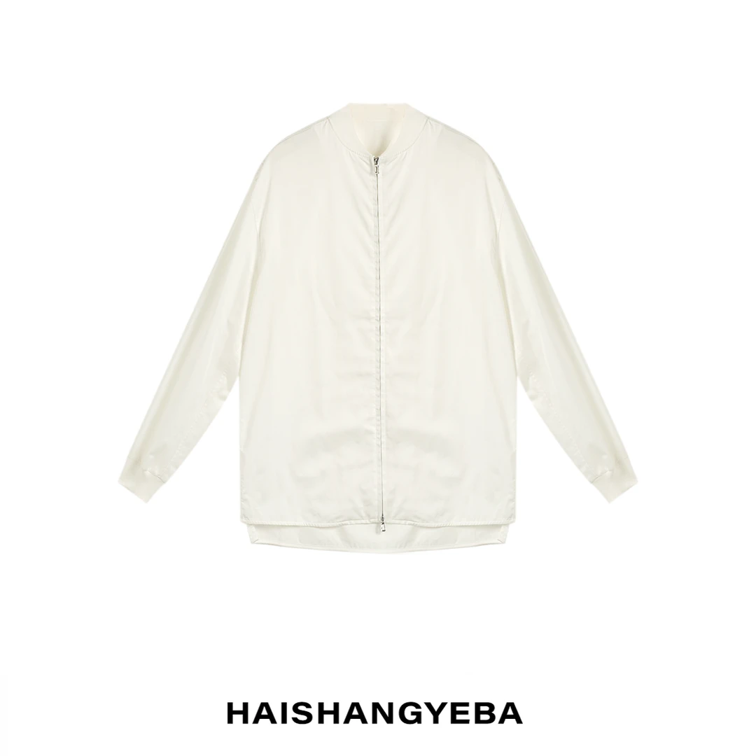 【海上叶爸】新款2025夏季百搭棉男女同款宽松休闲衬衫外套