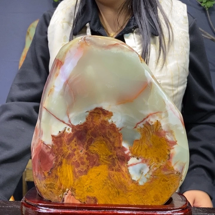 石材精品古青石摆件