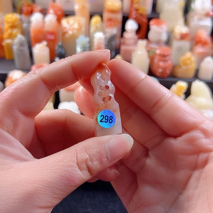 老挝石印石手工定制设计298