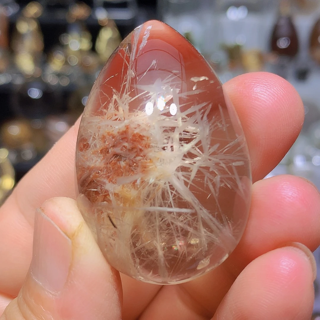 水晶珠宝半成品银S925镶嵌定制款