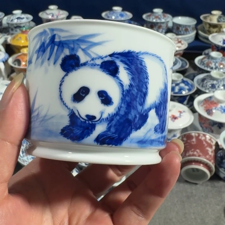 景德镇手工手绘杯