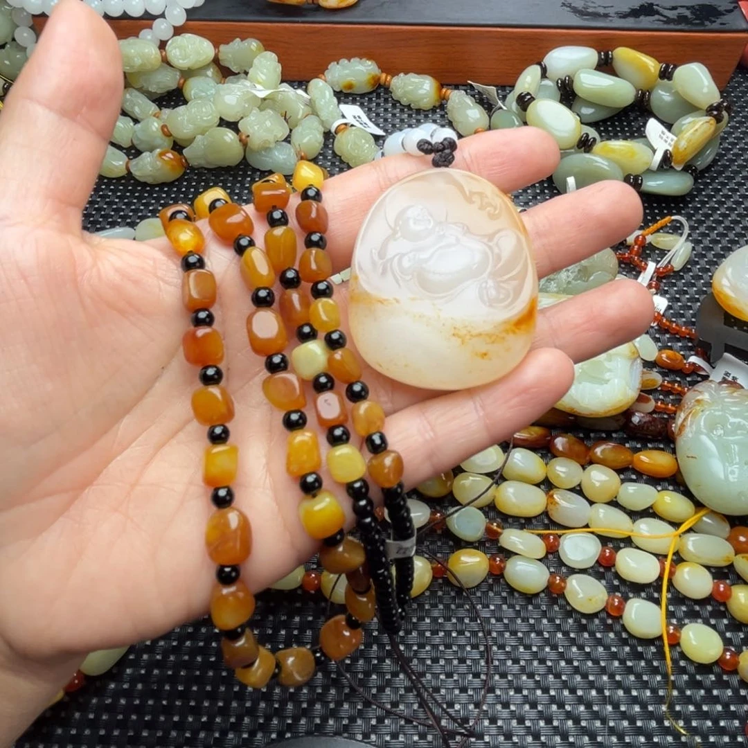 和田玉手链未镶嵌顺****e