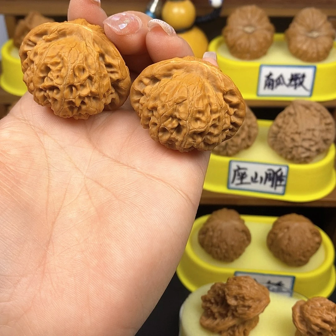 核桃 宫灯 文玩/木作/... 文玩把件