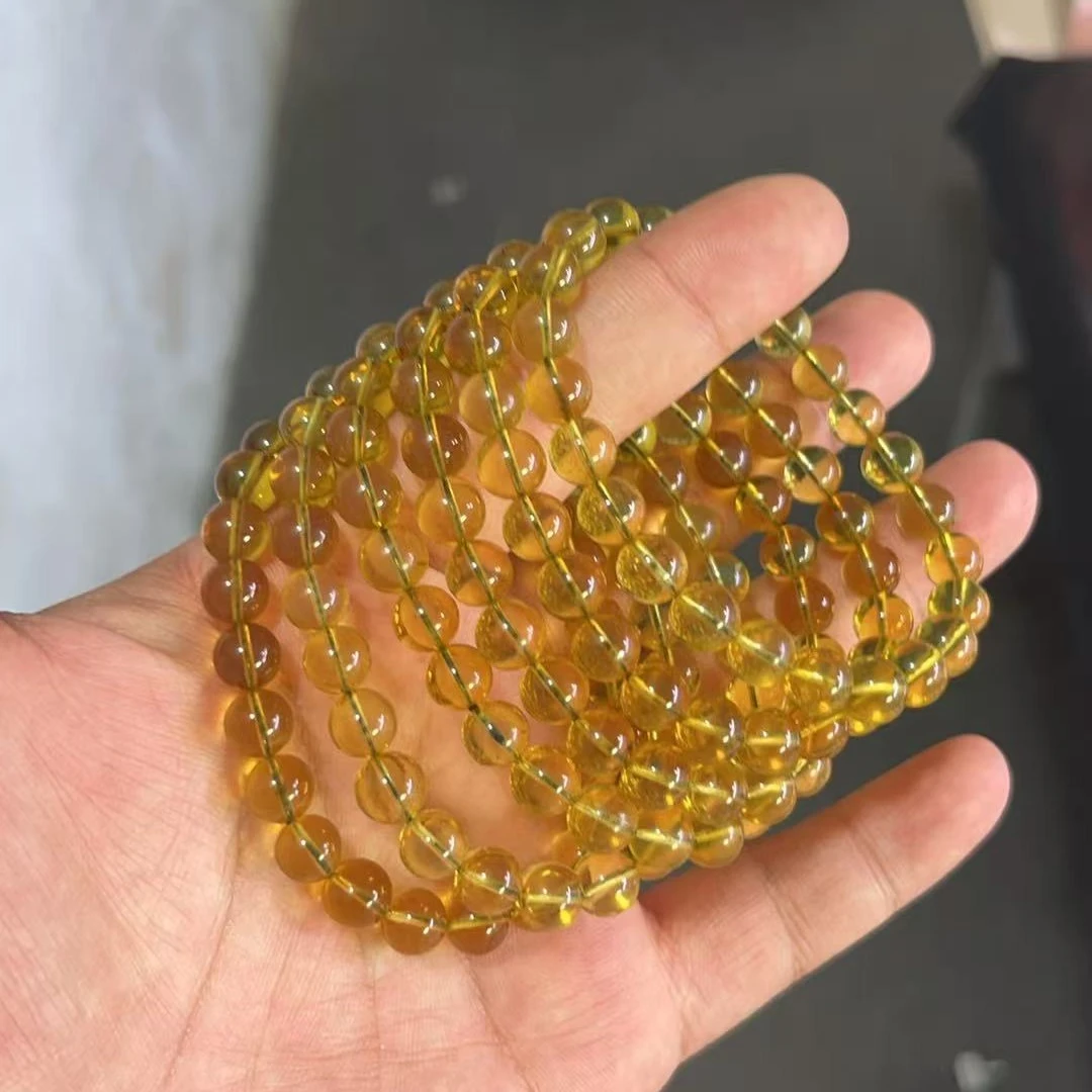 天然琥珀手串卡7左右多样性拍一发一