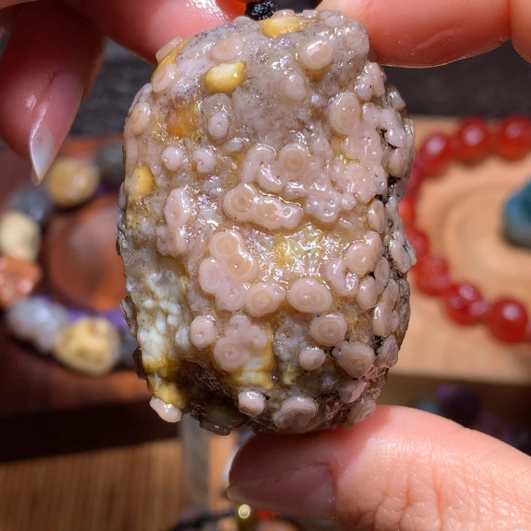 未镶嵌玛瑙/玉髓珠宝半成品