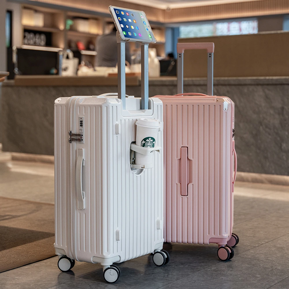 防爆五轮28寸托运行李箱可扩容拉链旅行箱侧开大容量深仓32拉杆箱