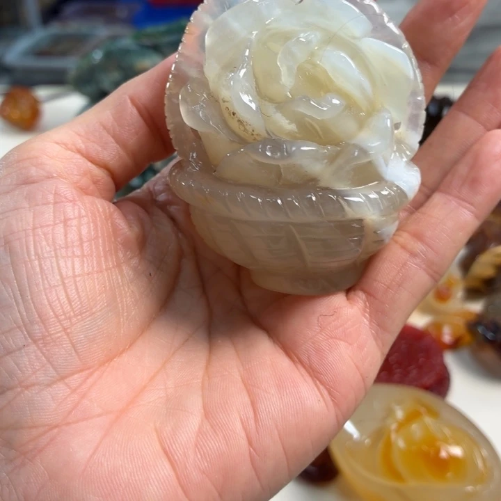 W***h玛瑙/玉髓吊坠(不含链)未镶嵌