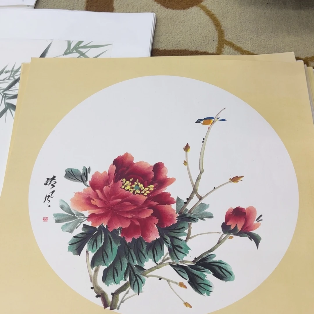 国画快****@清风斗方李欣主播