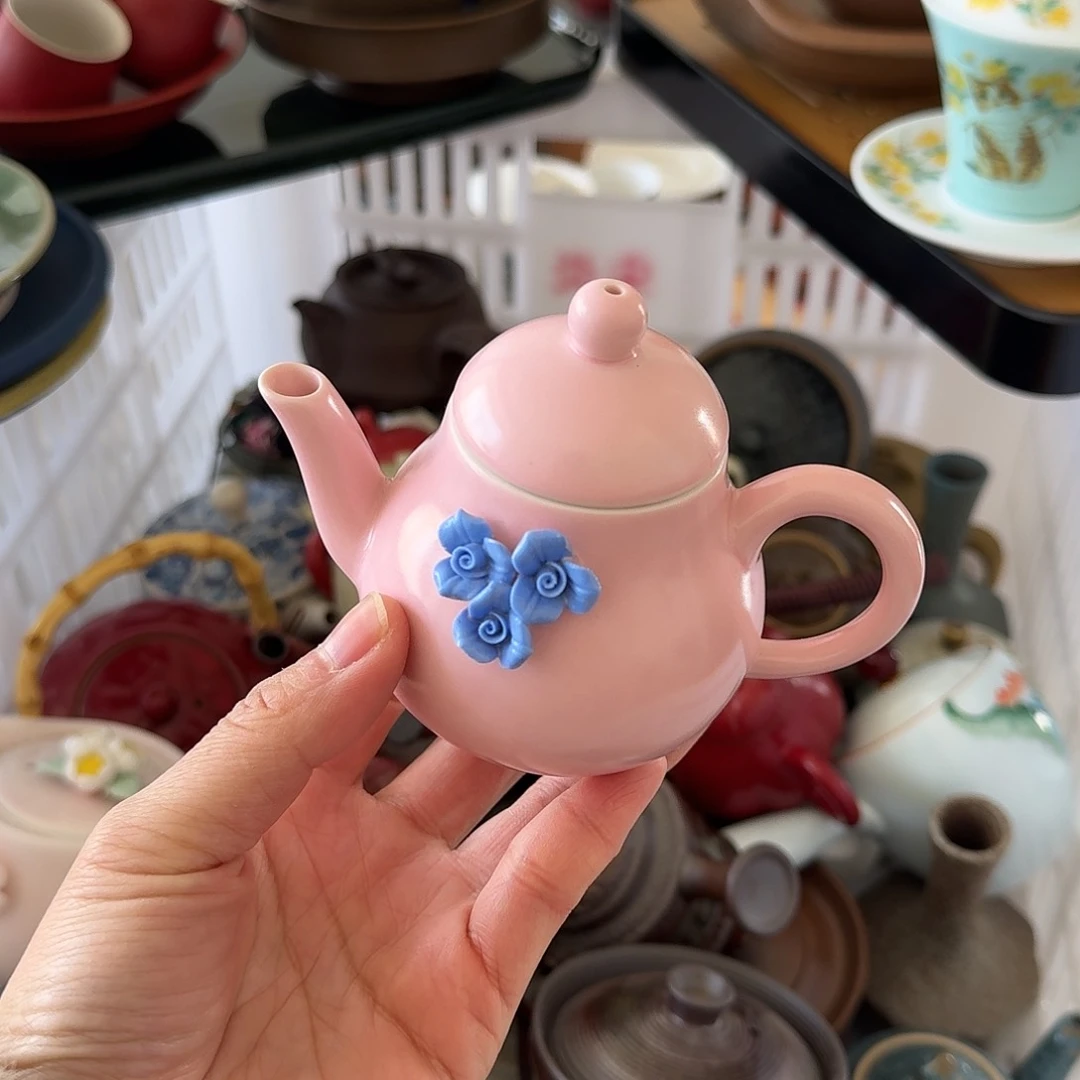 微瑕陶瓷茶具茶杯茶壶