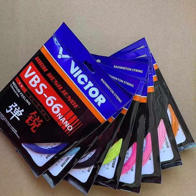 VICTOR/威克多羽毛球线VBS-66N高弹耐打全面专业球线