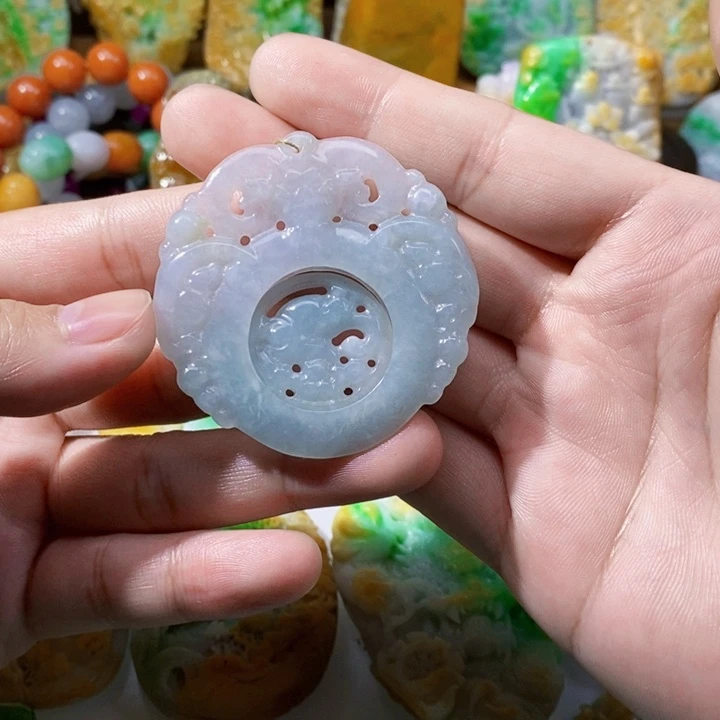 未镶嵌定制翡翠翡翠三羊开泰