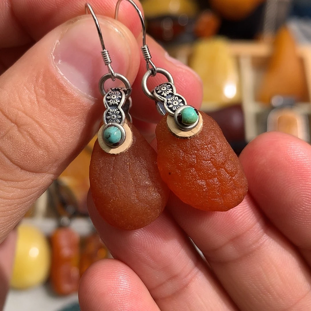 蜜蜡裸石未镶嵌你