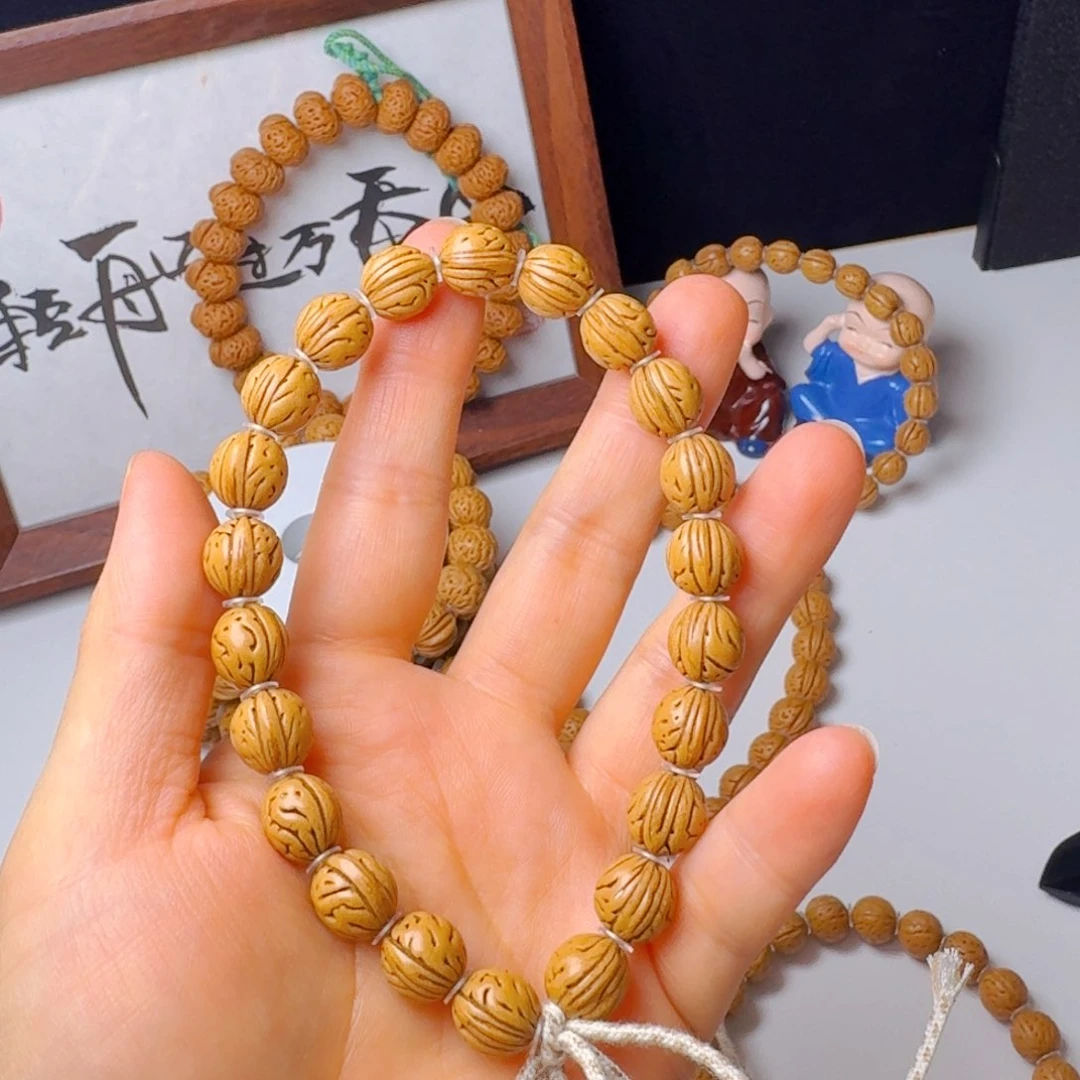 桃核手串10➕野生小金豆