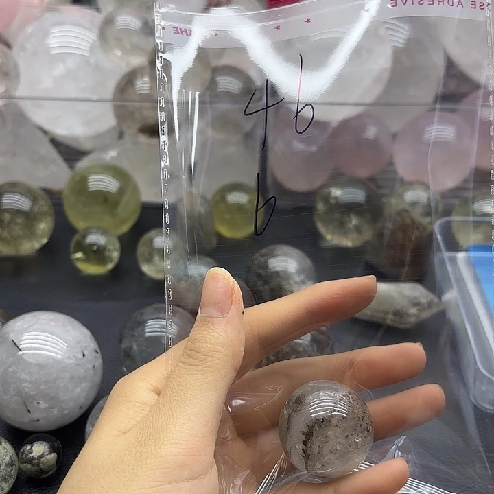 灵***术紫晶珠宝半成品未镶嵌46