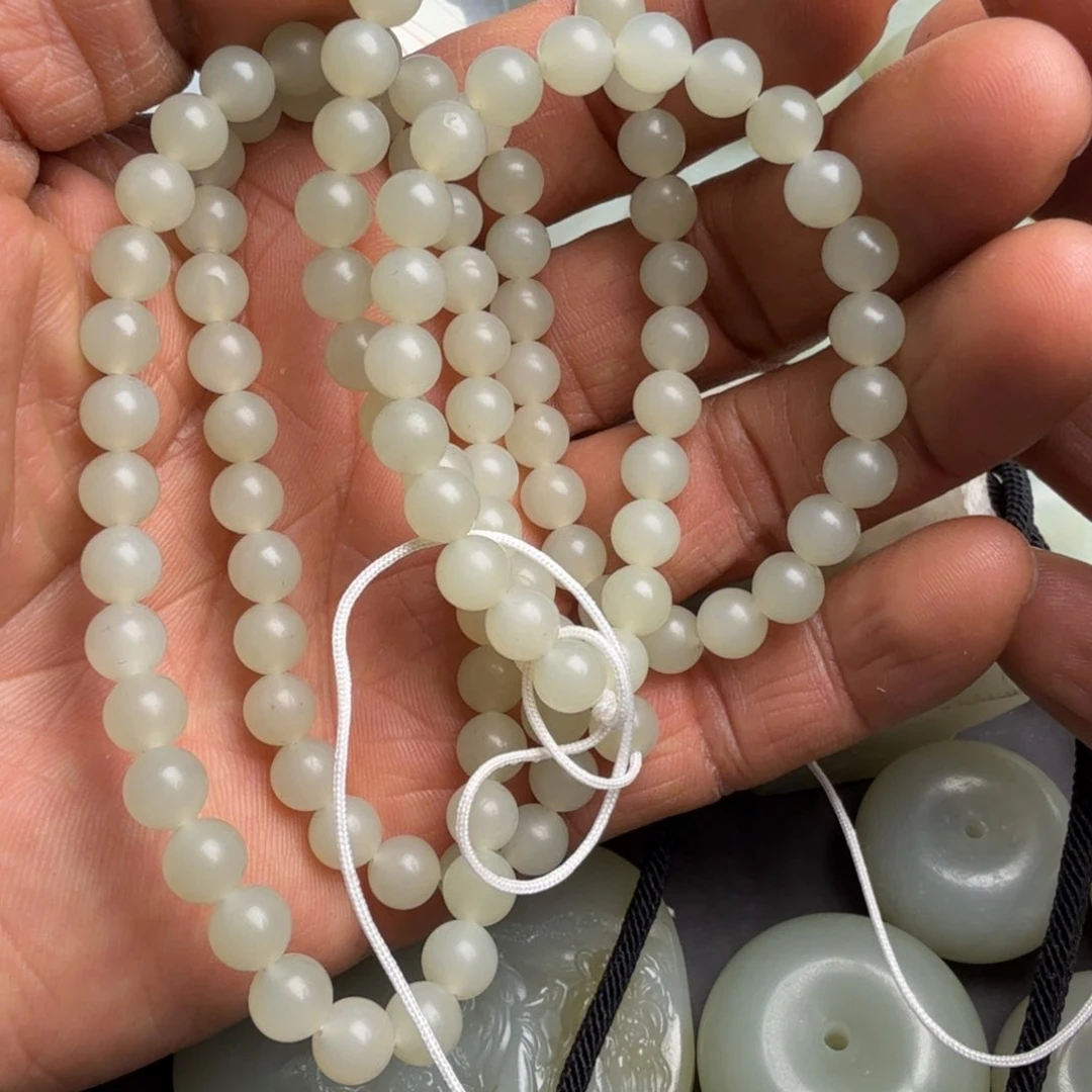 和田玉手链未镶嵌❤**李