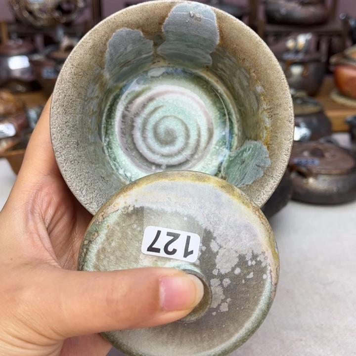 壶裸柴烧陶瓷茶具