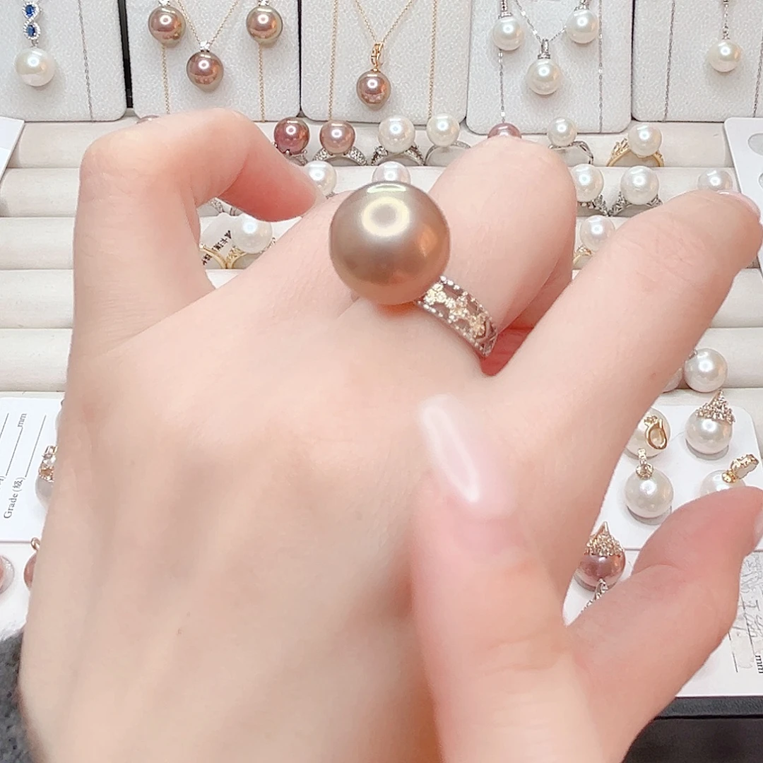 吊坠(赠链)淡水珍珠合金