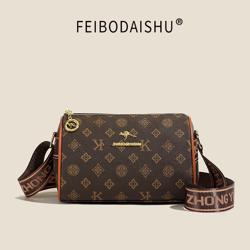 2025新款大容量单肩斜挎枕头包