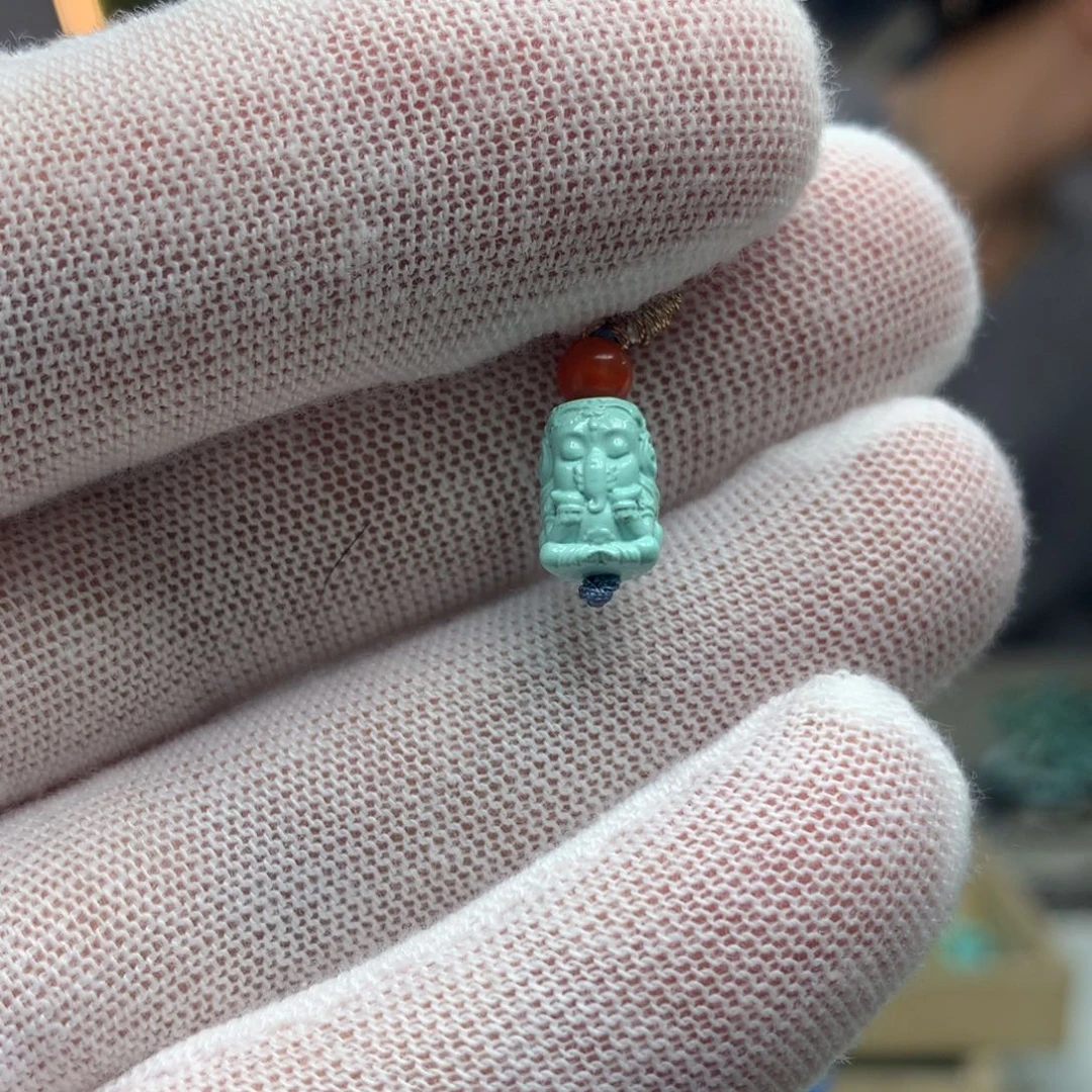 绿松石挂件未镶嵌