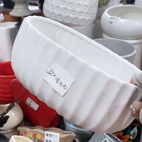 陶瓷外贸尾货多肉绿植陶瓷花盆
