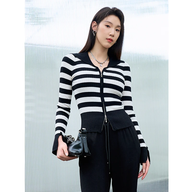 【女乔专属】NEELLY纳俪商场同款毛针织衫N23084A04553