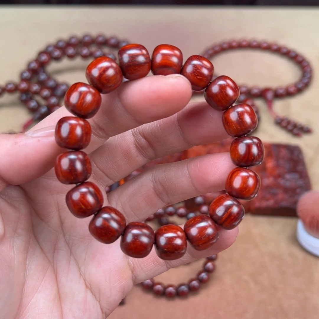 檀香紫檀（小叶紫檀）手串/手链12x13老型，198款