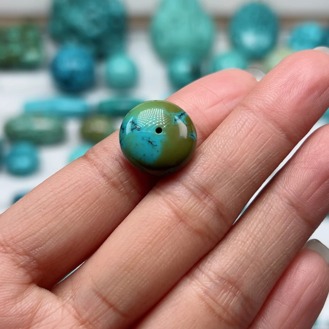 绿松石珠宝奇石未镶嵌