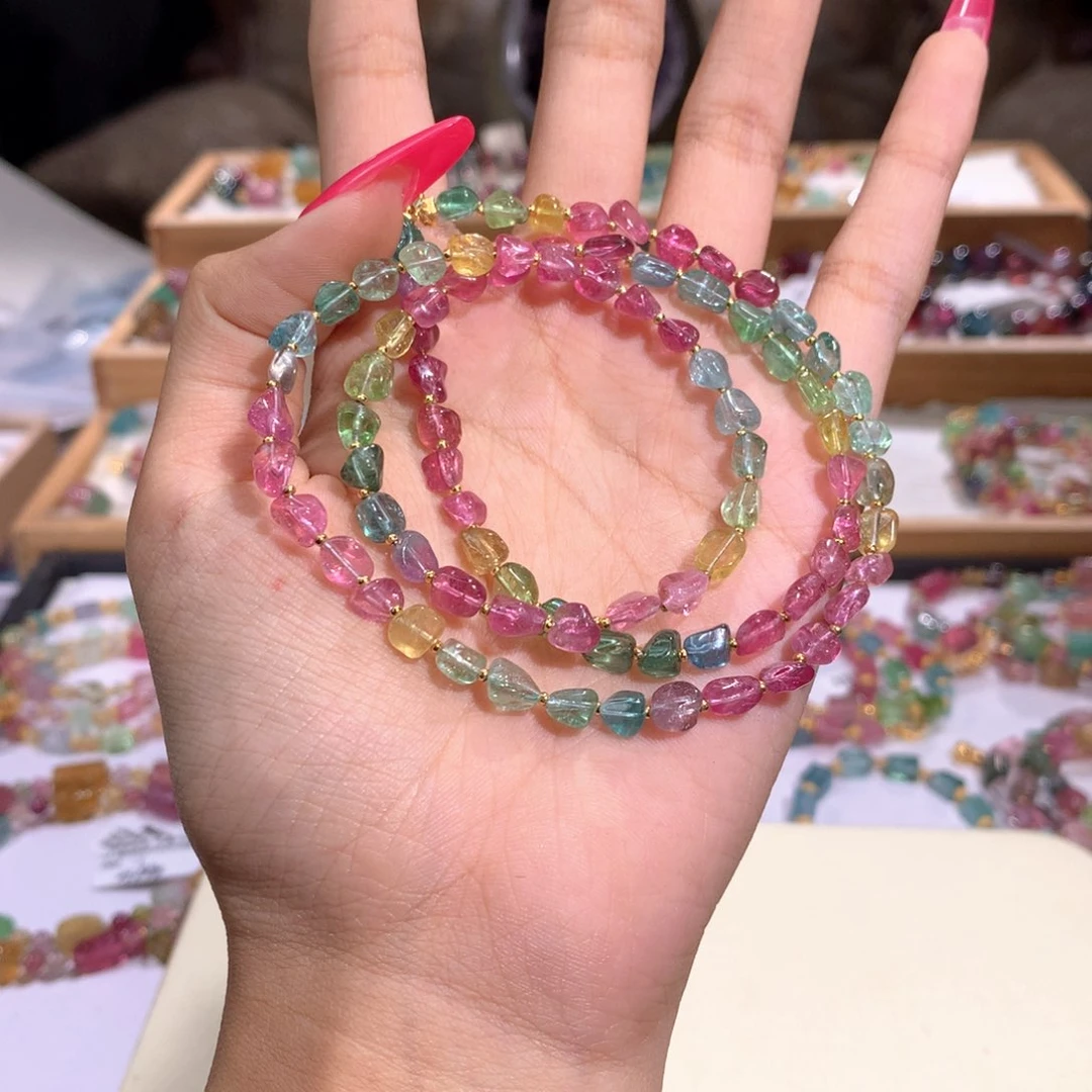 未镶嵌多样性发货其一碧玺