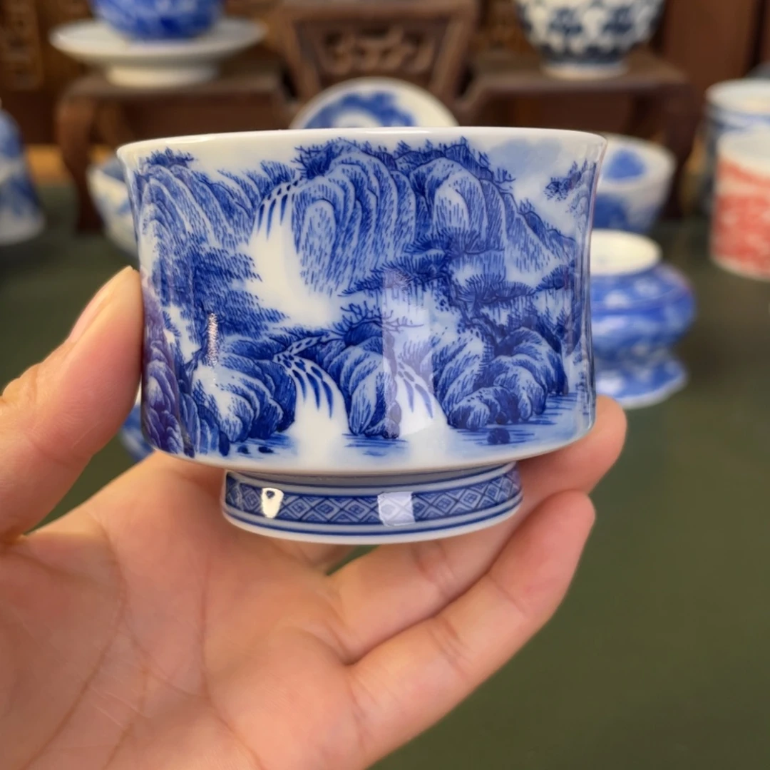 杯景德镇陶瓷手工手绘