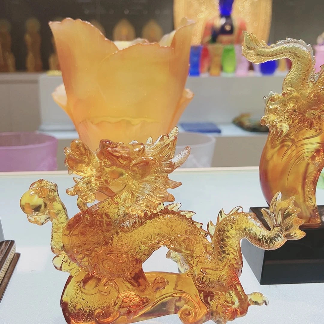 【闪购商品】手工艺品琉璃龙