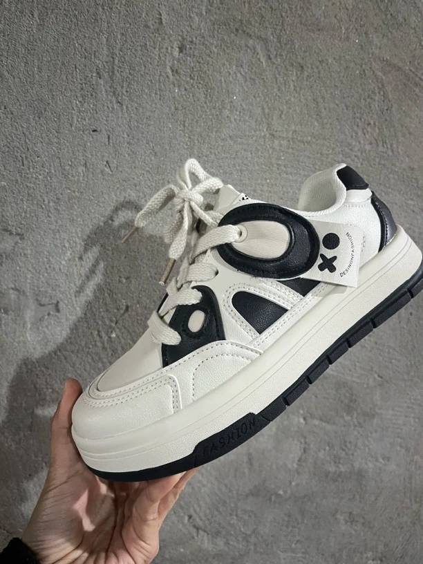 新品板鞋7527舒适休闲小白鞋