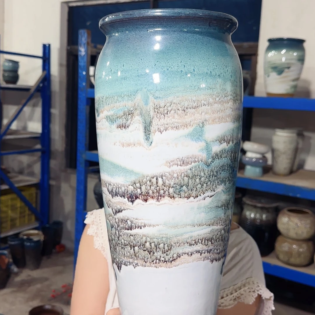 花盆紫砂高40口17